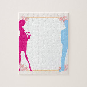 couple expecting baby jigsaw puzzle