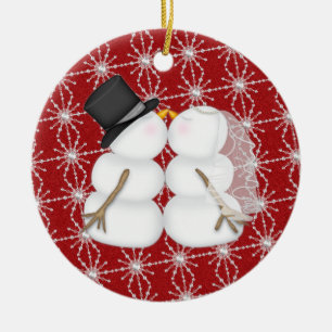 Couple First Christmas Ceramic Tree Decoration