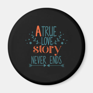 Couple Gift A True Love Story Magnet