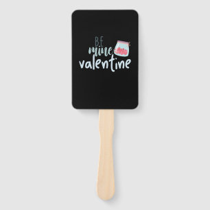 Couple Gift Be Mine Valentine Hand Fan