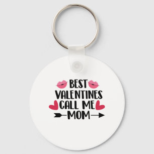 Couple Gift Best Valentines Call Me Mum Key Ring