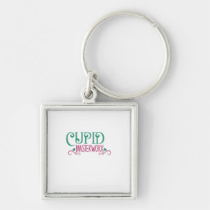 Couple Gift Cupid Masterwork Key Ring