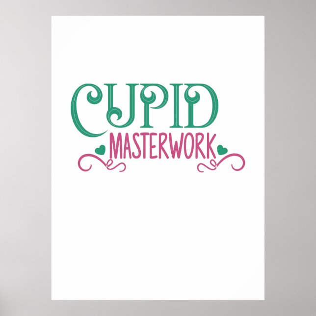 Couple Gift Cupid Masterwork Poster (Front)