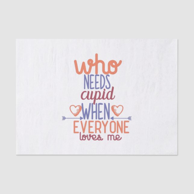 Couple Gift Everyone Loves Me Tissue Paper (Front)