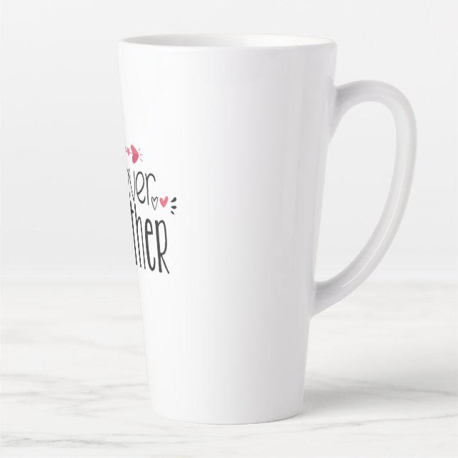 Couple Gift Forever Together Latte Mug (Right)
