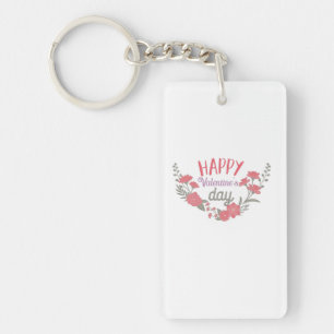 Couple Gift Happy Valentine's Day Key Ring