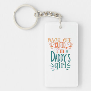 Couple Gift I Am Daddy Girl Key Ring