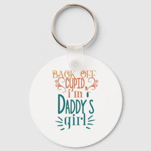 Couple Gift I Am Daddy Girl Key Ring