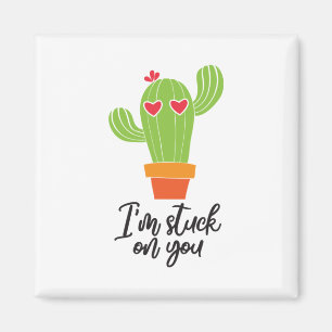 Couple Gift I Am On You Magnet