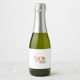Couple Gift I Am Your Cupid Sparkling Wine Label