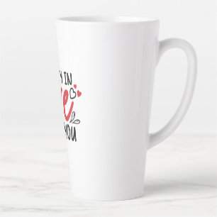 Couple Gift In Love With You Latte Mug