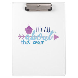 Couple Gift It Is All About The XO Clipboard