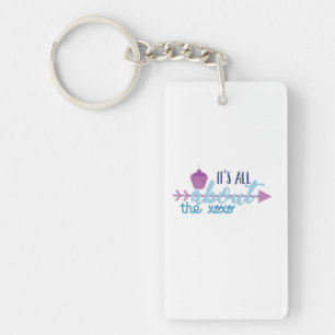 Couple Gift It Is All About The XO Key Ring