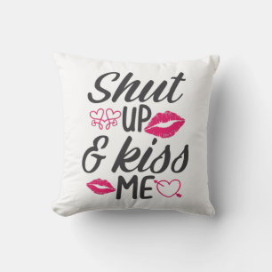 Couple Gift Kiss Me Cushion