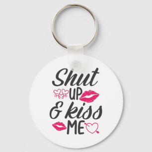 Couple Gift Kiss Me Key Ring