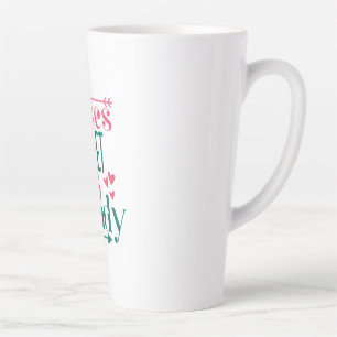 Couple Gift Kisses Sweet As Candy Latte Mug