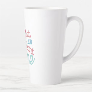 Couple Gift Let Your Heart Shine Latte Mug