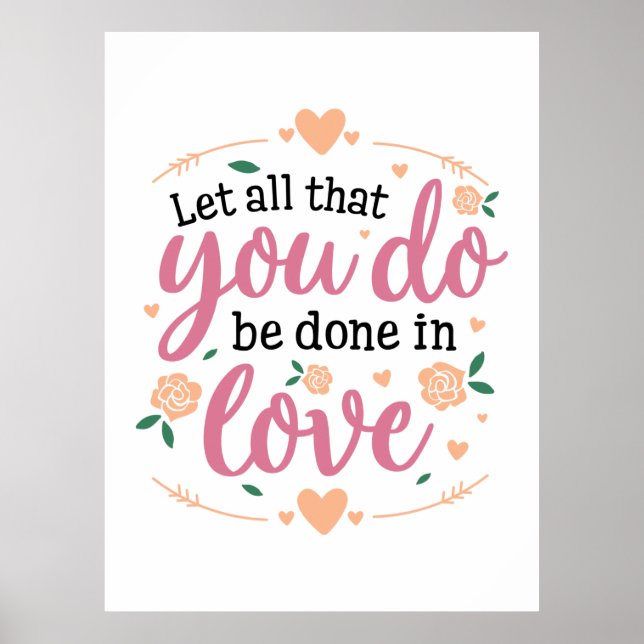 Couple Gift Let's All That You Do Poster (Front)