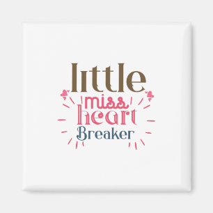 Couple Gift Little Miss Heart Magnet