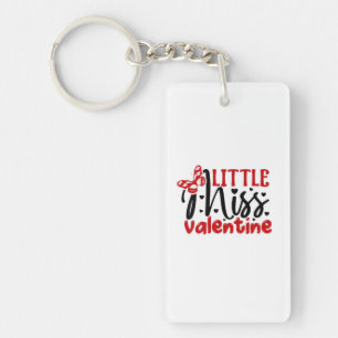 Couple Gift Little Miss Valentine Key Ring