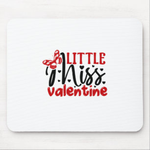 Couple Gift Little Miss Valentine Mouse Pad