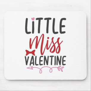 Couple Gift Little Miss Valentine Mouse Pad