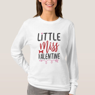 Couple Gift Little Miss Valentine T-Shirt