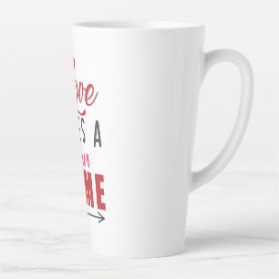 Couple Gift Love Makes A Home Latte Mug