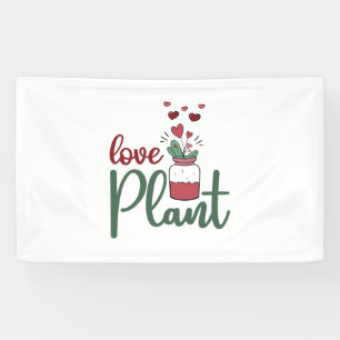 Couple Gift Love Plant Banner