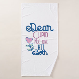 Couple Gift Next Time Hit Both Bath Towel