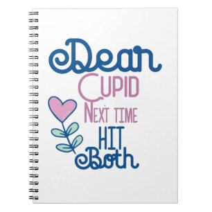 Couple Gift Next Time Hit Both Notebook