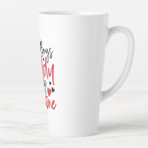 Couple Gift Sorry Daddy Is My Valentine Latte Mug