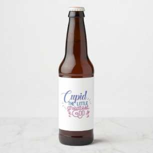 Couple Gift The Little Greatest God Beer Bottle Label