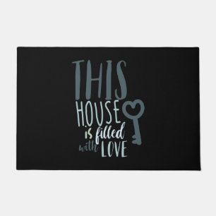 Couple Gift This House Is Filled With Love Doormat