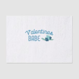 Couple Gift Valentine Babe Flowers Tissue Paper