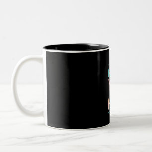 Couple Gift With You I Am Home Two-Tone Coffee Mug