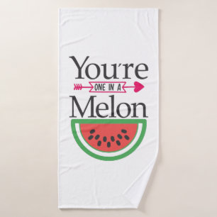 Couple Gift You Are One In A Melon Bath Towel