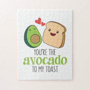 Couple Gift You Are The Avocado To My Toast Jigsaw Puzzle