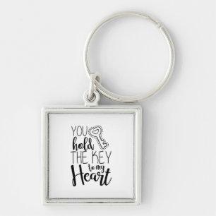 Couple Gift You Hold The Key To My Heart Key Ring