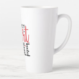 Couple Gift You Make My Heart Smile Latte Mug