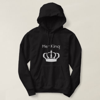Couple hoodies - her king- male