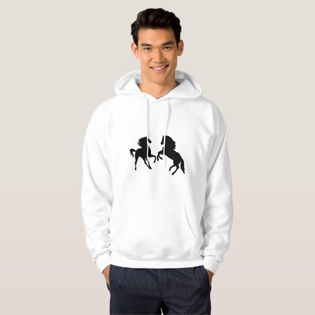 Couple Horse Hoodie (Front Full)