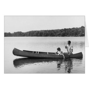 Couple in a Canoe