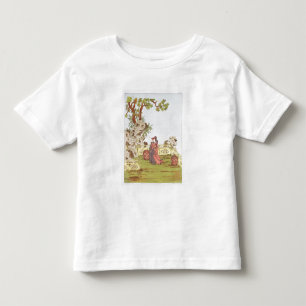 Couple in a Chinese garden, from 'Ornaments of Chi Toddler T-Shirt
