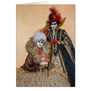 Couple in Carnival Costume, Venice