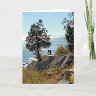 Couple in Love - Blank Greeting Card