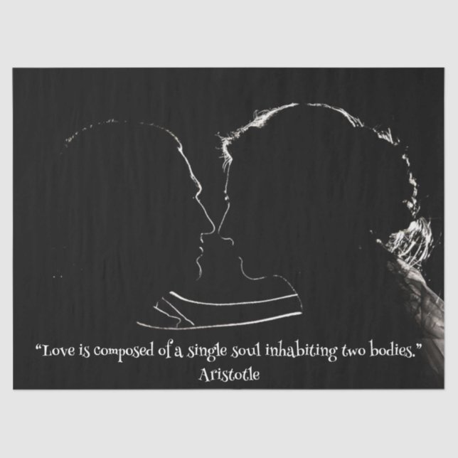 Couple in Love Tissue Paper (Front)