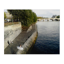 Couple in Paris - Acrylic photoprint
