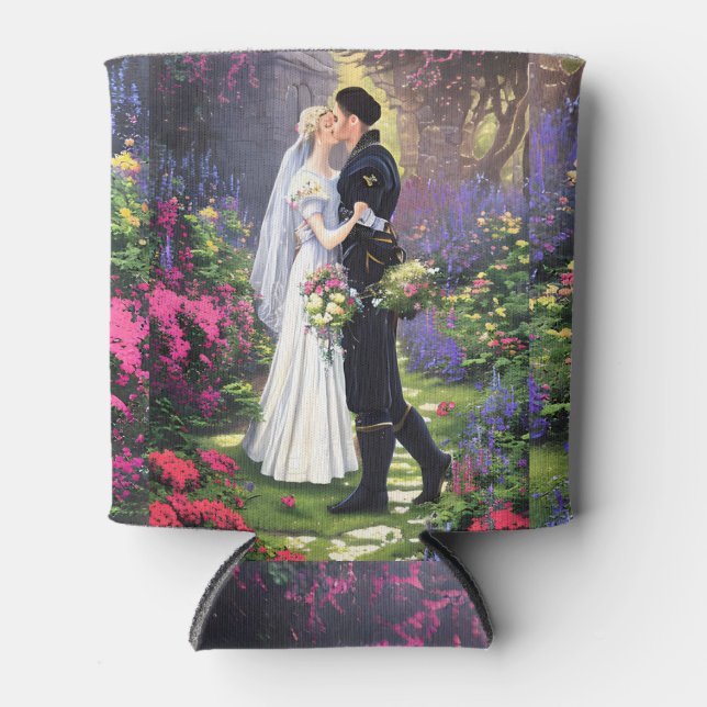 Couple in The Park-56476 Can Cooler (Front)