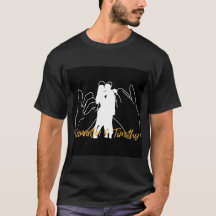 Couple Kissing Valentine's Day Men T-Shirt Black